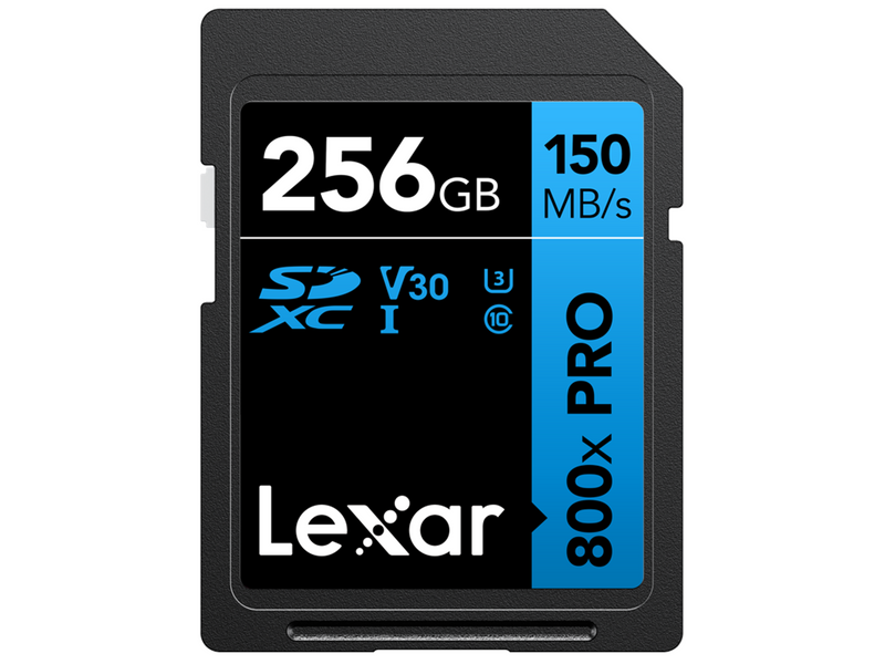 Lexar Pro 800X SD - 150MB/s - 256GB