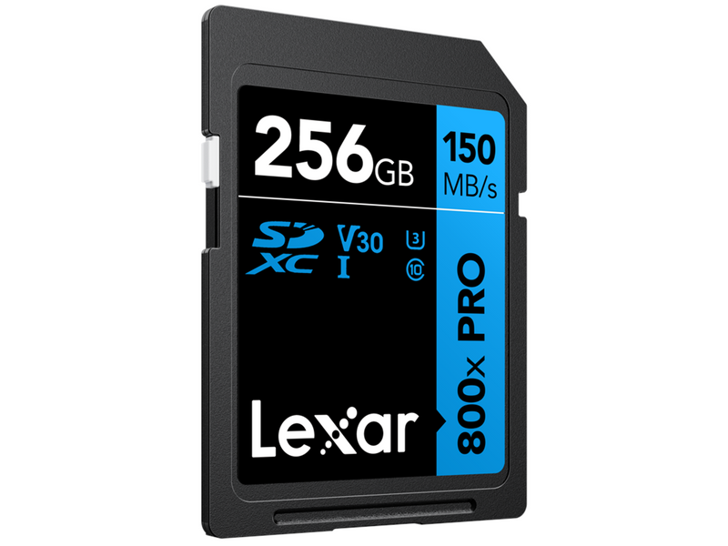 Lexar Pro 800X SD - 150MB/s - 256GB