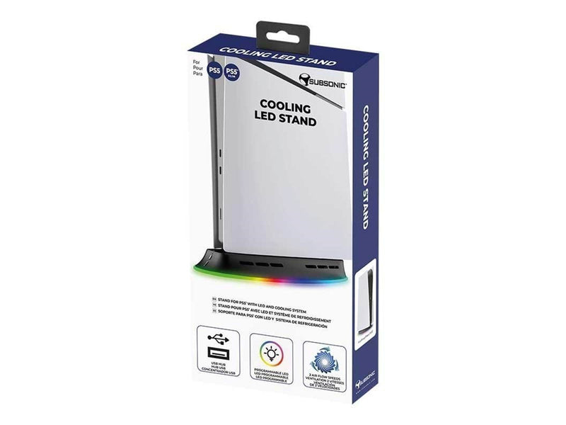 Subsonic Cooling LED stand - Miscellaneous - Sony PlayStation 5
