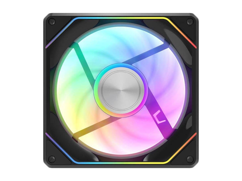 Darkflash Gauss G24 computer fan (black) - Gehäuselüfter - 120mm - Schwarz - 33 dBA