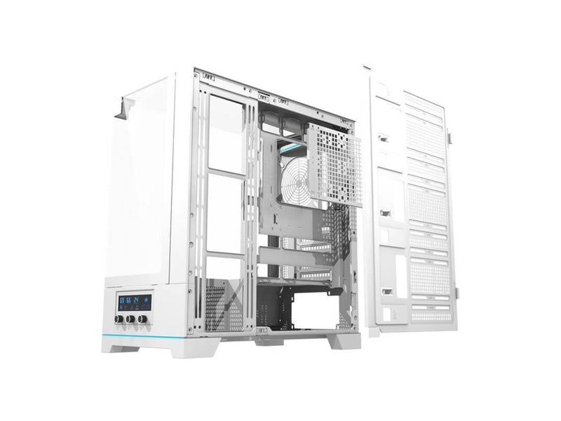 Darkflash DY450 computer case without fans (white) - Gehäuse - Miditower - Weiß