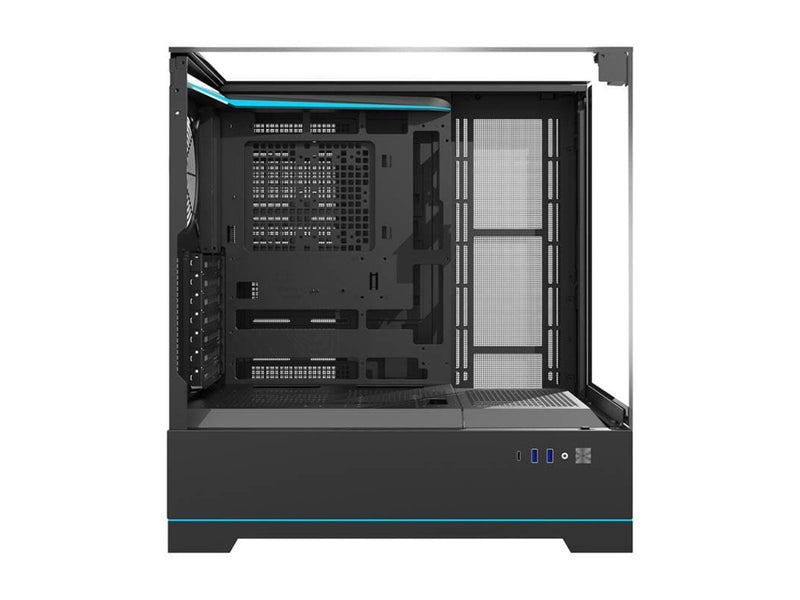 Darkflash DY450 computer case without fans (black) - Gehäuse - Miditower - Schwarz