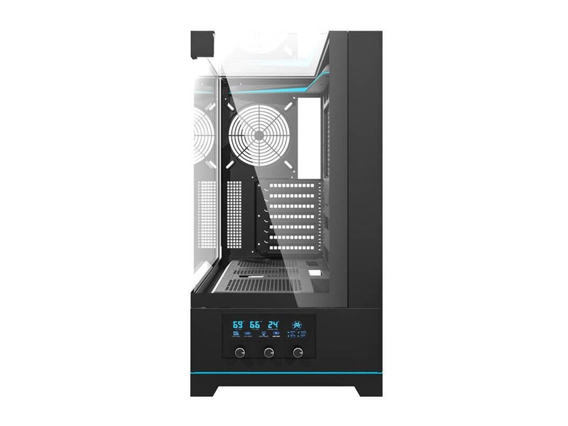 Darkflash DY450 computer case without fans (black) - Gehäuse - Miditower - Schwarz