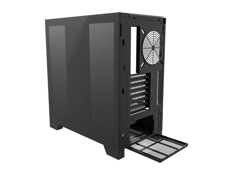 Darkflash DY450 computer case without fans (black) - Gehäuse - Miditower - Schwarz