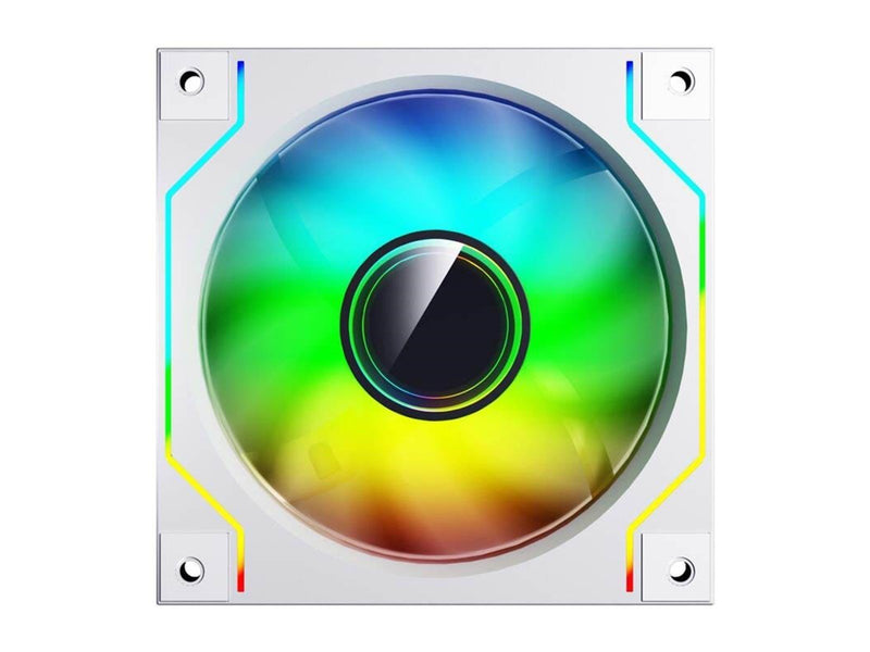 Darkflash DM20 computer fan (white) - Gehäuselüfter - 120mm - Weiß - 32 dBA