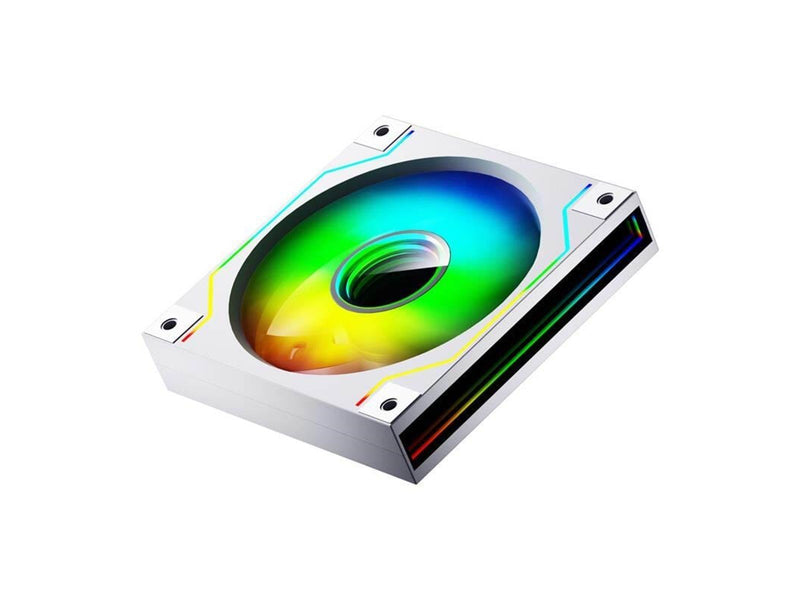 Darkflash DM20 computer fan (white) - Gehäuselüfter - 120mm - Weiß - 32 dBA