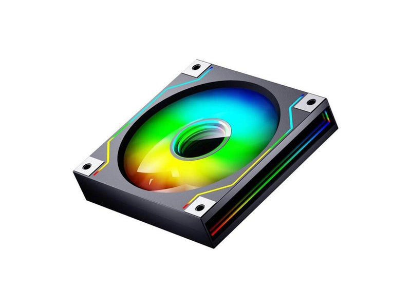 Darkflash DM20 computer fan (black) - Gehäuselüfter - 120mm - Schwarz - 32 dBA