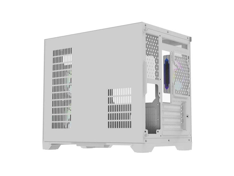 Darkflash FT418 computer case + 6 aRGB fans (white) - Gehäuse - Minitower - Weiß