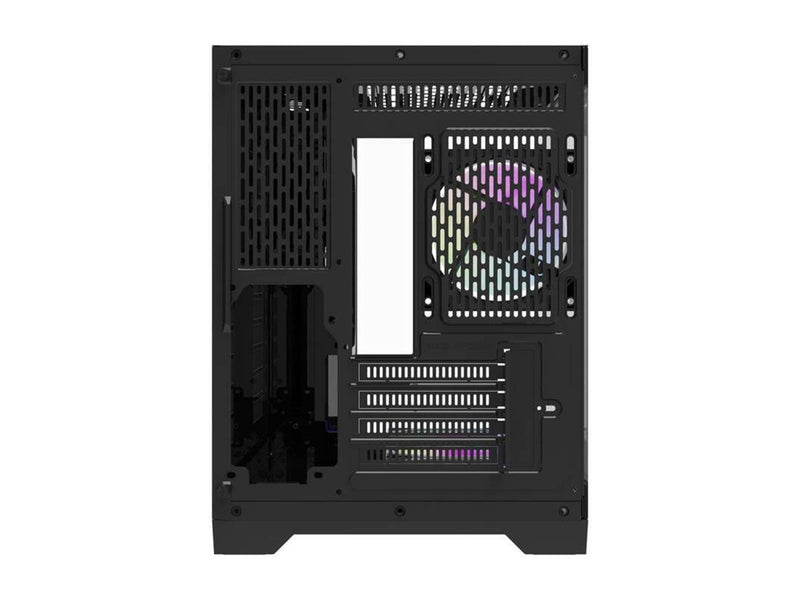 Darkflash FT418 computer case + 6 aRGB fans (black) - Gehäuse - Minitower - Schwarz