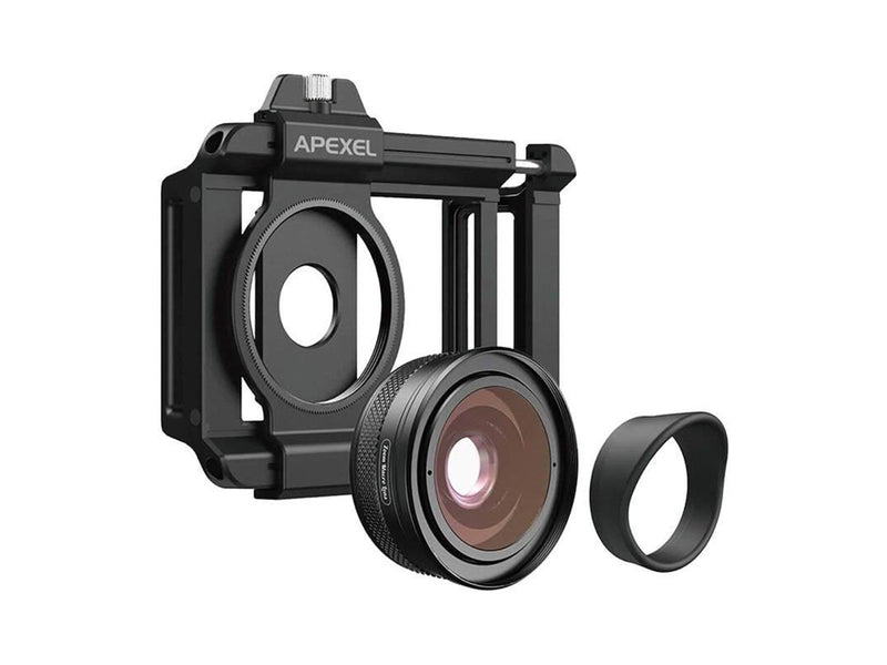 APEXEL Macro lens 10-20x for smartphone / phone ZM-100 F1.05