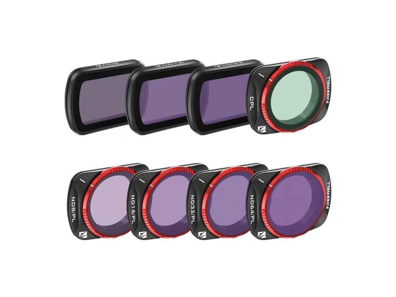 Freewell Set of 8 filters DJI Osmo Pocket 3
