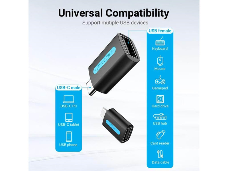 Vention CDTB0 cable gender changer