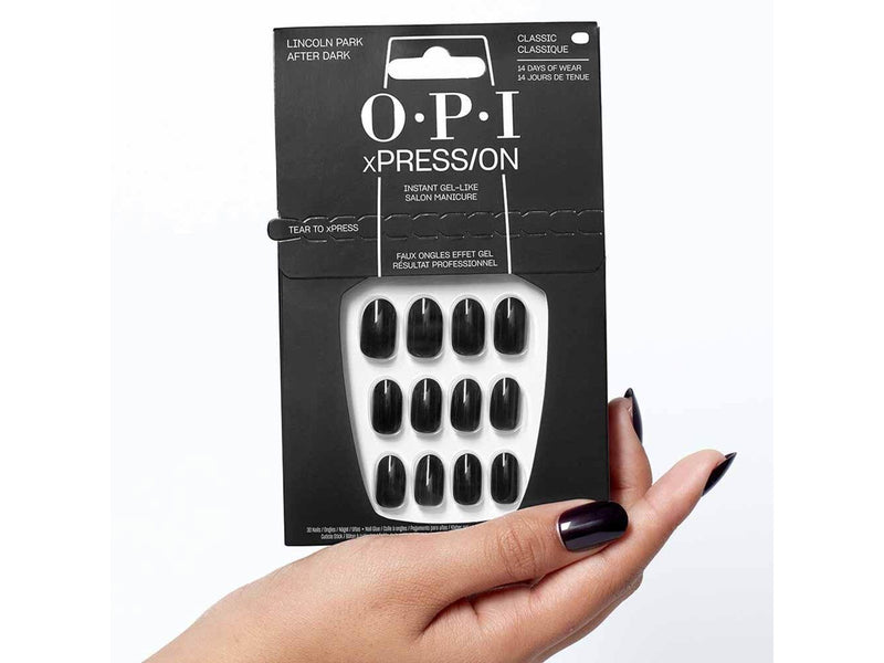 OPI Xpress/On Nail Art -  Lincoln Park After Dark