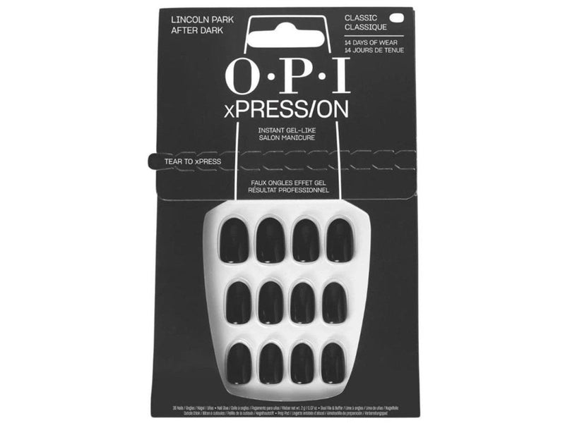 OPI Xpress/On Nail Art -  Lincoln Park After Dark