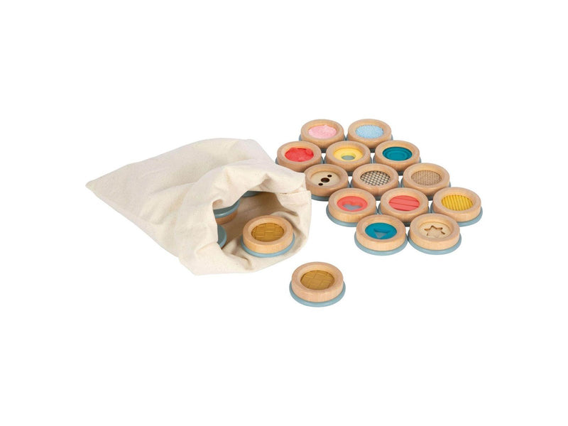 Small Foot - Sensory Wooden Memory Game Sensory
