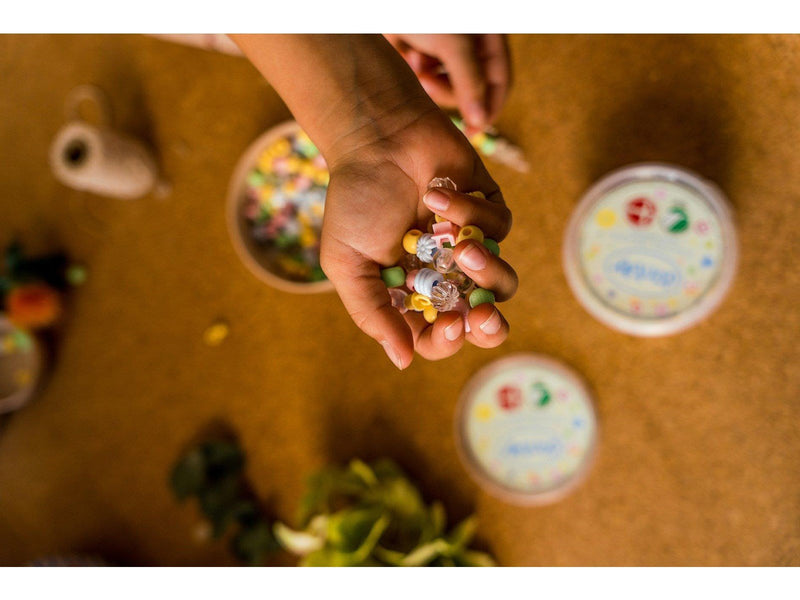 Dantoy Pastel Beads - From Recycled Plastic - 520 pcs