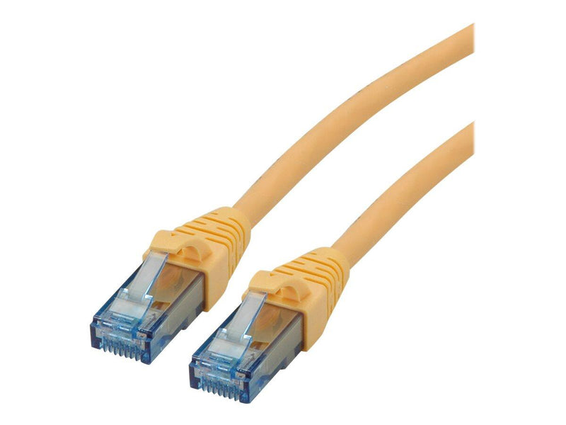Roline Patch-Kabel RJ-45 (M) zu RJ-45 (M) 50 cm UTP CAT 6a gelb (21.15.2720)