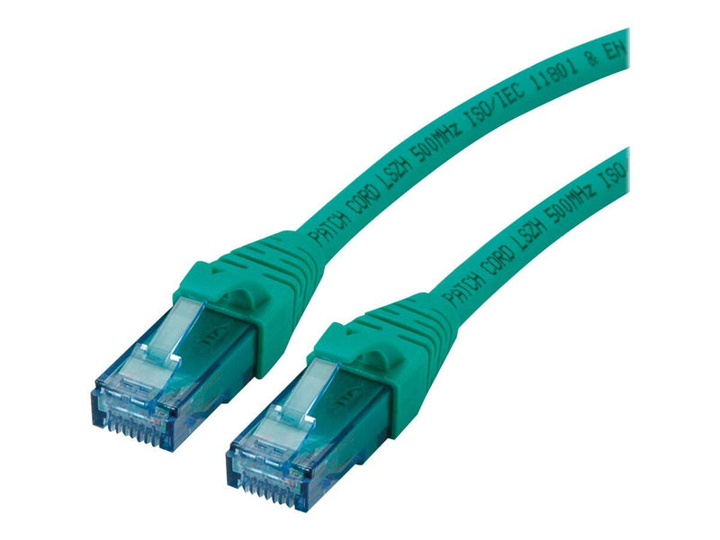 Roline Patch-Kabel RJ-45 (M) zu RJ-45 (M) 5 m UTP CAT 6a grün (21.15.2735)
