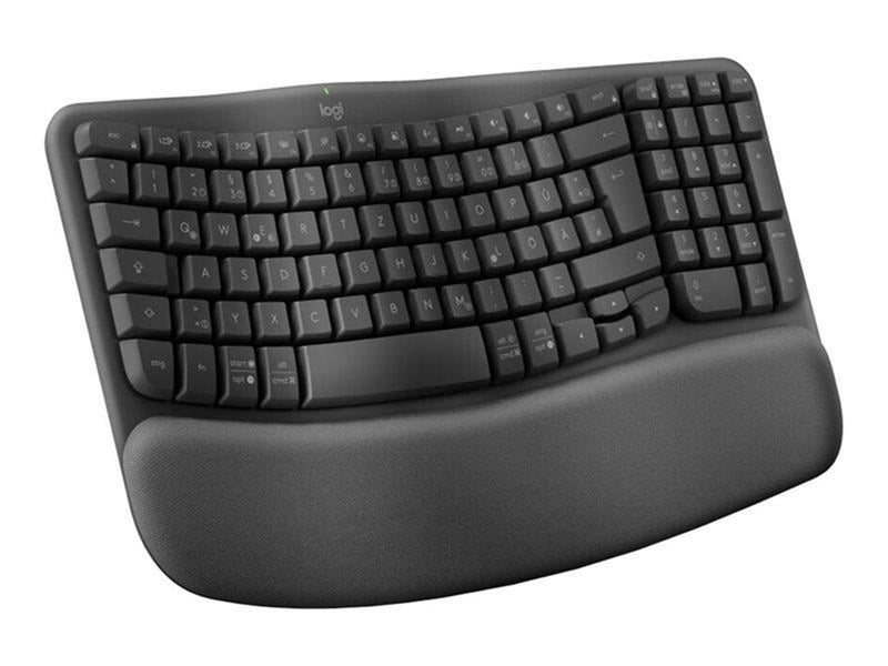 Logitech Ergo Series - keyboard - QWERTZ - Czech - graphite Input Device - Tastaturen - Tschechisch - Grau