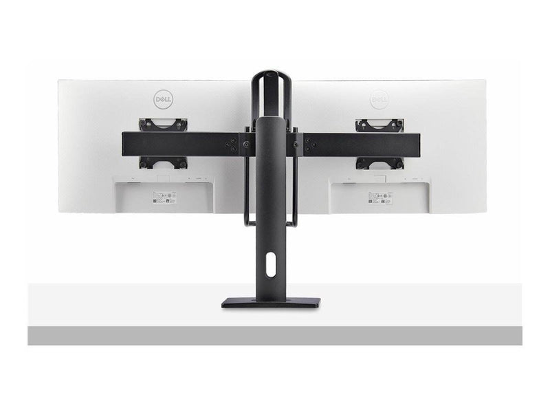 StarTech.com Crossbar Dual Monitor Desk Stand Double 27inch Screens/VESA stand - for 2 monitors - black