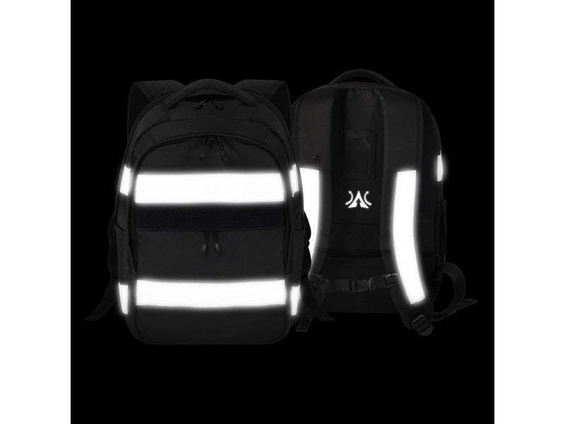 Dicota HI-VIS Rucksack  - 25 Litern | Schwarz