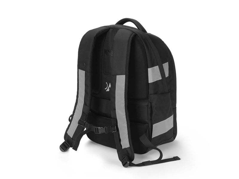 Dicota HI-VIS Rucksack  - 25 Litern | Schwarz