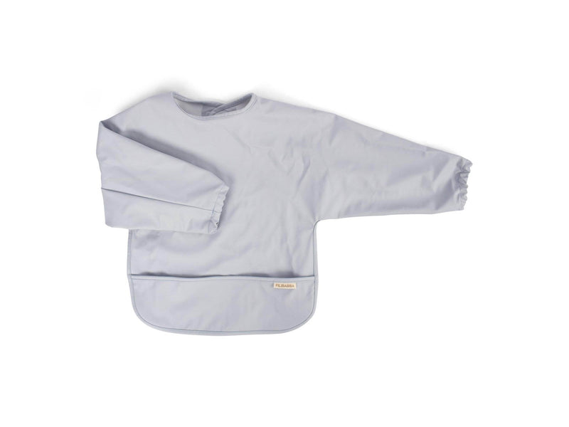 Filibabba Lätzchen mit Ärmeln - Pearl Blue