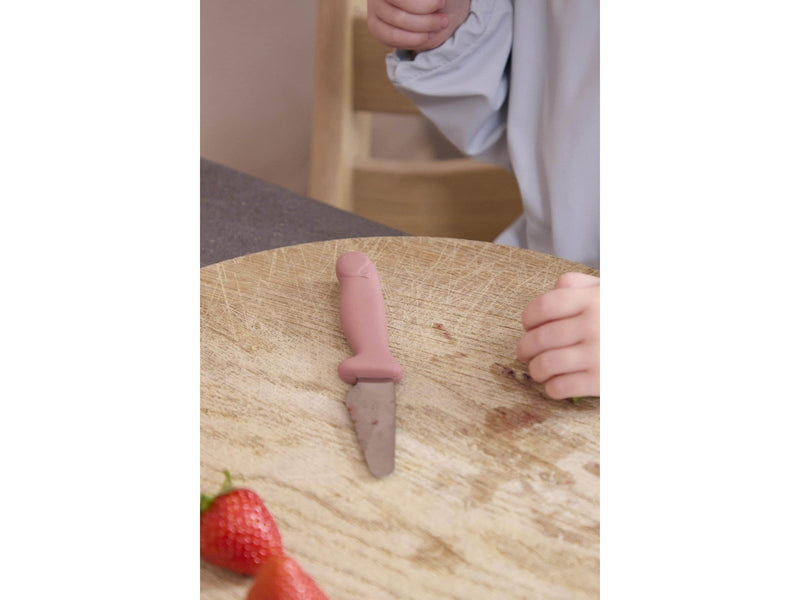 Filibabba Kochmesser für Kinder - 2er Pack - Warm Grey + Rose