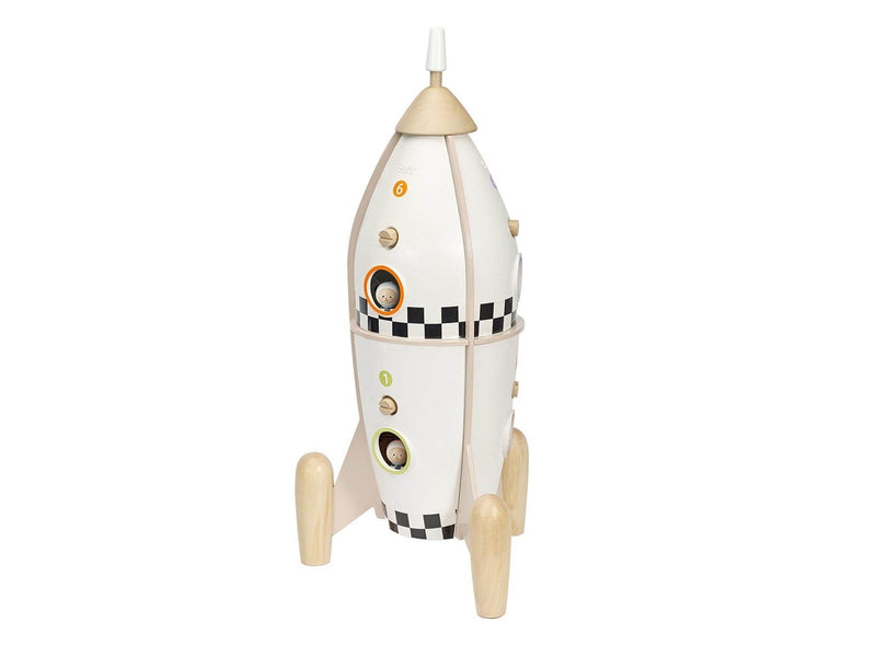 Classic World Wooden Construction Rocket 51 pcs.