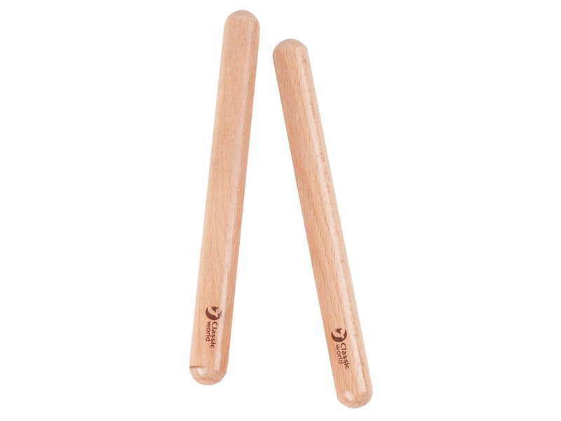 Classic World Wooden Claves 2pcs.