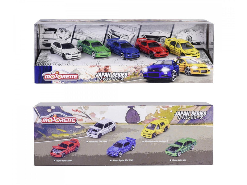 Majorette Japan Series 5 Pieces Giftpack