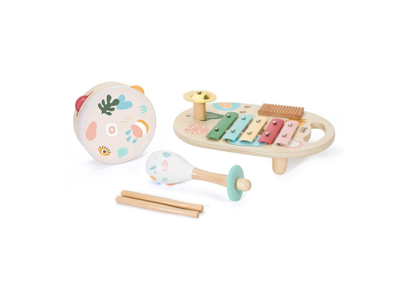 Classic World Wooden Musical Instruments Set Iris