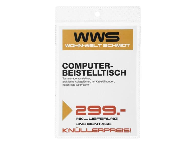 DURABLE Etiketten-Schutzhülle mit Aufhängung A6