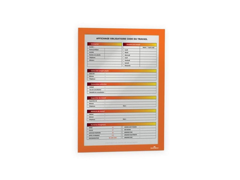 DURABLE Info-Rahmen DURAFRAME® A4 Großverpackung