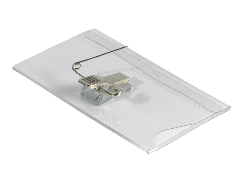 DURABLE Namensschild 54x90mm mit Kombiklemme Pckg. à 50