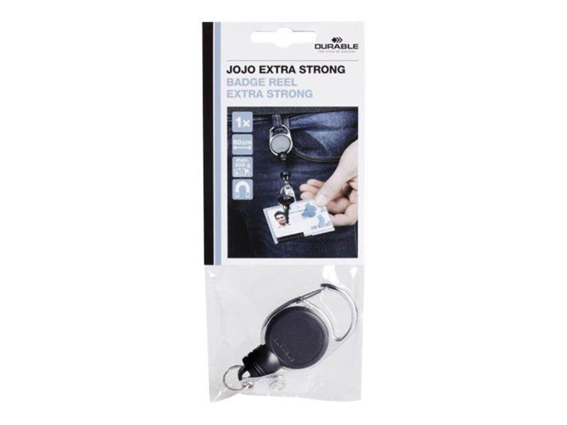 DURABLE Jojo EXTRA STRONG mit Druckknopfschlaufe+Schlüsselring