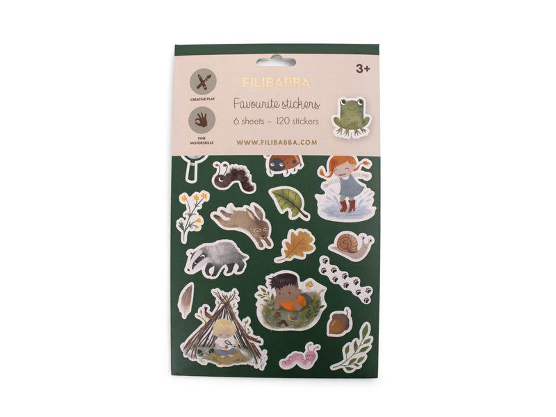 Filibabba Meine liebsten Sticker - Waldfreunde