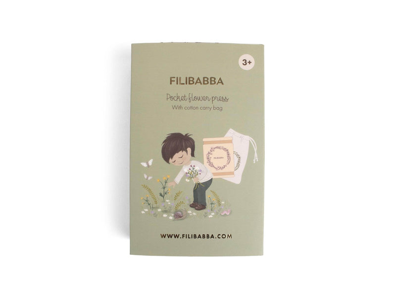 Filibabba Blumenpresse im Taschenformat