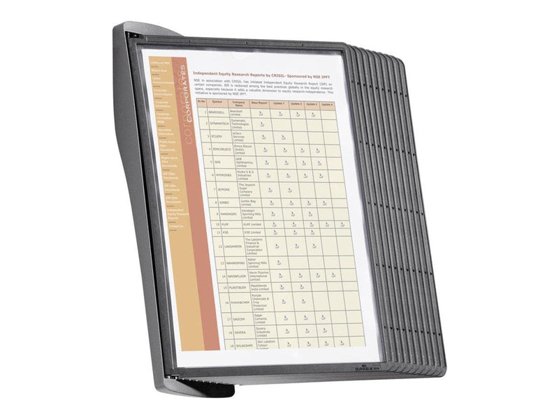 DURABLE Sichttafelsystem SHERPA® STYLE WALL 10