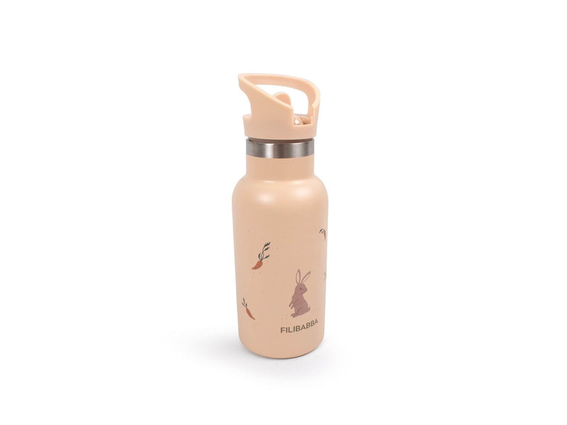 Filibabba Stainless steel water bottle -  Carrot Thief