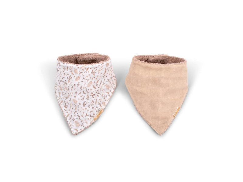 Filibabba Bandana-Lätzchen 2er-Pack - Harvest