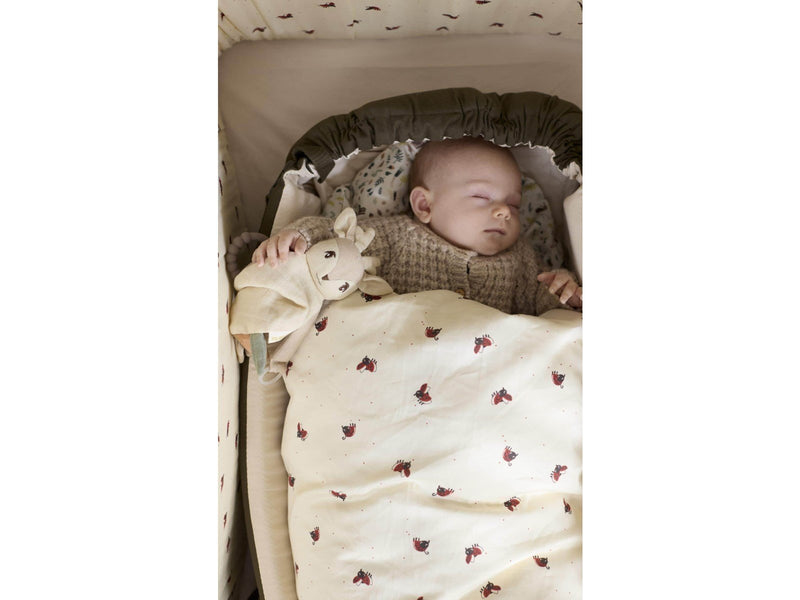 Filibabba Schnuffeltuch mit Beißring - Rehkitz Fawn