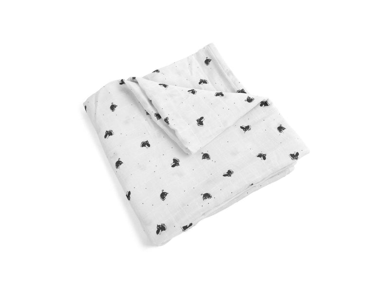 Filibabba Musselin Pucktuch 120x120 cm GOTS - Lucky