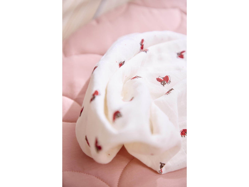 Filibabba Musselin Pucktuch 120x120 cm GOTS - Lucky