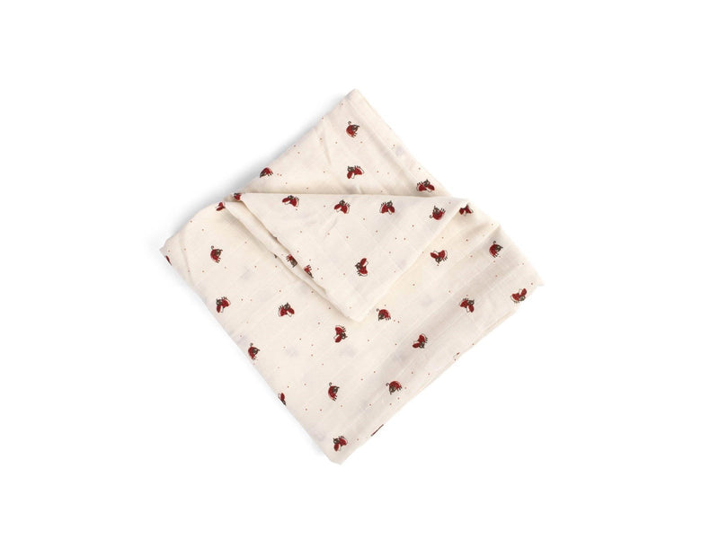 Filibabba Musselin Pucktuch 120x120 cm GOTS - Lucky