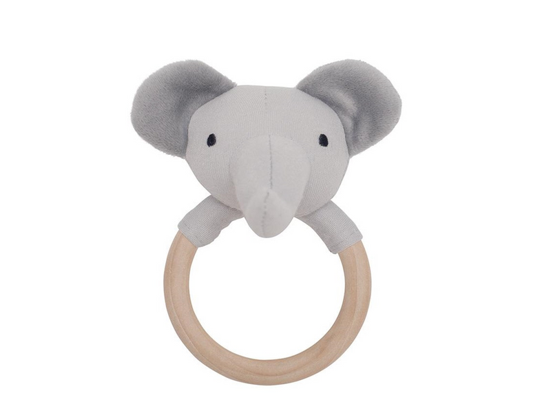 Jabadabado Rattle Ring - Elephant