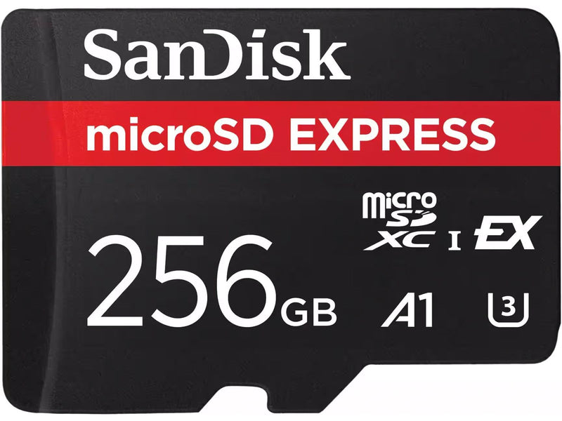 SanDisk microSD Express - 880MB/s - 256GB