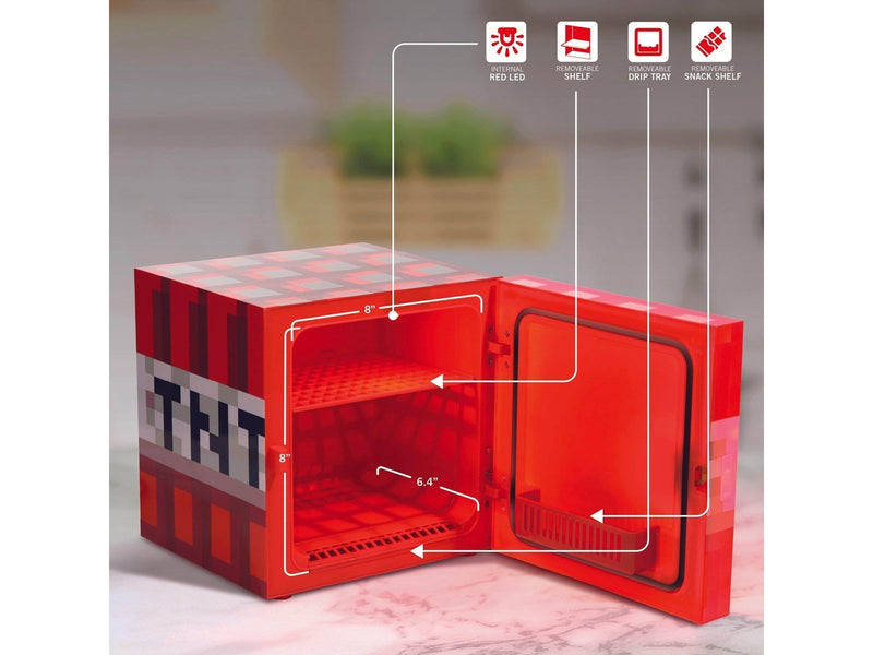 UKONIC TNT Mini Refrigerator 6.7L (9 cans) - Red