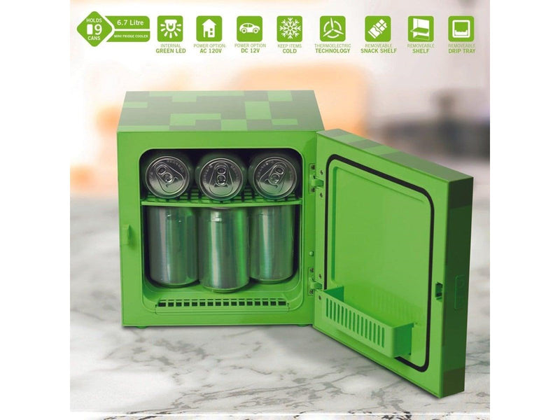 UKONIC TNT Mini Refrigerator 6.7L (9 cans) - Green