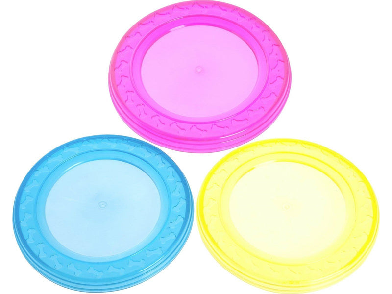 FLAMINGO - Frisbee 23 cm durable rubber TPR assorted colours